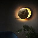 LED Modern Aisle Corridor Wall Lamp Eclipse Bedroom Lighting by Ljojo