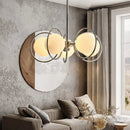 Ljojo Minimalist LED Ceiling Chandelier Pendant Light Fixture High-End Bauhaus Design Art