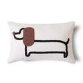 Embroidered Dog Pillowcase by Ljojo: Modern & Cute Sofa Decor