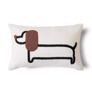 Embroidered Dog Pillowcase by Ljojo: Modern & Cute Sofa Decor