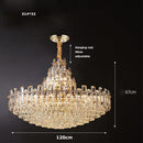 Ceiling Chandeliers 2025 LED Hanging Lamps - Luxury Light Fixture for Dining Room by Ljojo