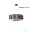 Luxury Crystal Ceiling Chandelier LED - Dimmable Nordic Light Fixture for Modern Room Decoration