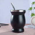 Ljojo 240ml Yerba Mate Stainless Steel Insulated Cup Set with Accessories