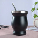 Ljojo 240ml Yerba Mate Stainless Steel Insulated Cup Set with Accessories