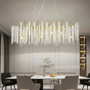 Ljojo Luxe Nano Electroplating Crystal Tassel Chandelier LED Lamp