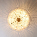 Ljojo Modern Luxury Crystal Black/golden Pendant Light Chandelier - Room Decor Bedroom Restaurant
