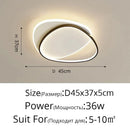 Ljojo Minimalist LED Ceiling Light for Bedroom, Dining, Living Room.