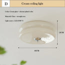 Nordic Style Milky White Glass Ceiling Lamp for Living Room by Ljojo