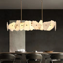 Natural Marble Chandelier Pendant Light for Living Room | Modern Home Decor by Ljojo