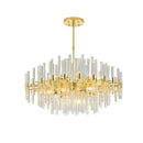 Ljojo Luxury Crystal Chandelier for Villa - Elegant & Simple for Living Room, Dining Room, Bedroom