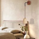 Ljojo LED Wall Lamp Pull Chain Switch Nordic Modern Stair Light