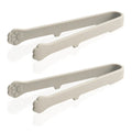 Ljojo 5.71inch Mini Silicone Serving Tongs for Kitchen, Coffee Bar, Tea Party
