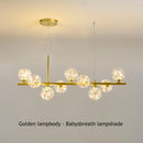 Modern Glass Ball Dining Room Chandelier Pendant Lamp by Ljojo - Stylish Home Decor Lighting