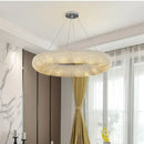 American K9 Crystal E14 LED Pendant Light | Modern Iron Hanging Lamp by Ljojo