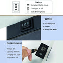 Ljojo LED Wall Lamp | Motion Sensor Switch | Acrylic Night Light for Bedroom