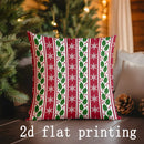 Christmas Patterned Pillow Covers for Sofa, Bedroom, Car - Ljojo