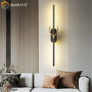 LED Strip Wall Lamp Deer Horn Staircase Living Room Decor Ljojo