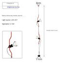 Ljojo Minimalist LED Pendant Lamp for Living Room, Bedroom, Hotel