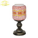 Bohemian Tiffany Glass Table Lamp LED E27 Romantic Atmosphere Art Decorative Desk Light