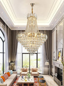 Ljojo Luxe LED Crystal Chandelier for Elegant Living Room Lighting