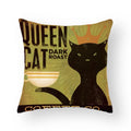 Funny Cartoon Cat & Dog Pillow Covers by Ljojo: Luxury Sofa Bed Decor Pillowcase