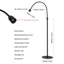 12W LED UV Purple Line Adhesive Curing Lamp for Beauty, Nail, Eyebrow by Ljojo