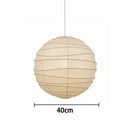 Ljojo™ Rice Paper Wabi Sabi Pendant Lamp, Ceiling Hanging Light for Kitchen, Living, Dining Room
