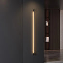 Ljojo Minimalist Black Strip Wall Lamp for Bedrooms and Living Rooms