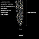 Modern Lustre Bubble Crystal Pendant Light for Living Dining Room Decor by Ljojo
