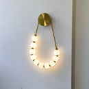 Ljojo Acrylic Ball Necklace Wall Lamp - Stylish Sonce Light for Modern Home Decor