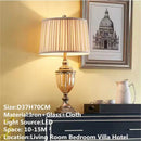 Ljojo Luxury LED Table Lamp for Living Room, Bedroom & Study