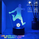 Football 3D Night Light for Room Decor - Ideal Birthday and Graduation Gift - Ljojo