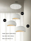 Ljojo Modern Nordic Brim Resin LED Pendant Light Chandelier for Home Decor