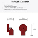 Ljojo LED Wall Lamps Switch Design Modern Wall Lights EU/US Plug GU10 Spotlights Living Room Sconce