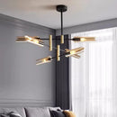 Modern Minimalist Art LED Pendant Light Guns Line Glass Chandeliers by Ljojo