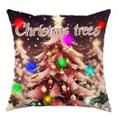 Ljojo LED Christmas Pillowcase - Santa Claus Fawn Design for Festive Home Decor