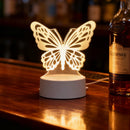 3D Butterfly LED Night Light USB Decorative Romantic Bedroom Decor Ljojo