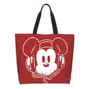 Ljojo Mickey Mouse Head Shoulder Bag - Large Capacity Stylish Women's Shopping Bag