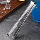 Ljojo Mini Sugar Ice Cube Clip BBQ Tongs - Stainless Steel Kitchen Utensil