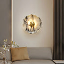 Ljojo Marble LED Wall Lights: Modern Minimalist Bedroom Kitchen Decor