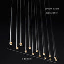 Ljojo Minimal Pendant Lights for Modern Spaces: Restaurants, Villas, Duplexes, LED Fixtures, Home Decor
