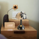 Ljojo Marble Black Metal LED Night Light Touch Switch Bedroom Decor Lamp