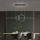 Ljojo LED Pendant Light: Modern Chandelier for Home Dining Living Kitchen Bedroom Decor