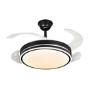 Ljojo LED Fan Lamp: Modern Invisible Chandelier for Living Room, Bedroom & Dining Room