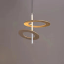Circular LED Pendant Lights for Living Room Kitchen Dining | Modern Ljojo Chandelier Luminaires