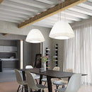 Nordic Art Fabric LED Pendant Lights For Dining Room - Ljojo Chandelier Lighting