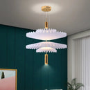 Minimalist Chandelier Light Pleated Restaurant Pendant Lamp - Ljojo