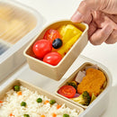 Ljojo 3 Grids Stackable Lunch Box - Portable Detachable Food Container