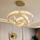 LED Crystal Chandelier for Light Luxury French Style Home Decor by Ljojo