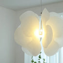 Nordic White Flower Acrylic Shade Hanging Pendant Light for Home Decor by Ljojo